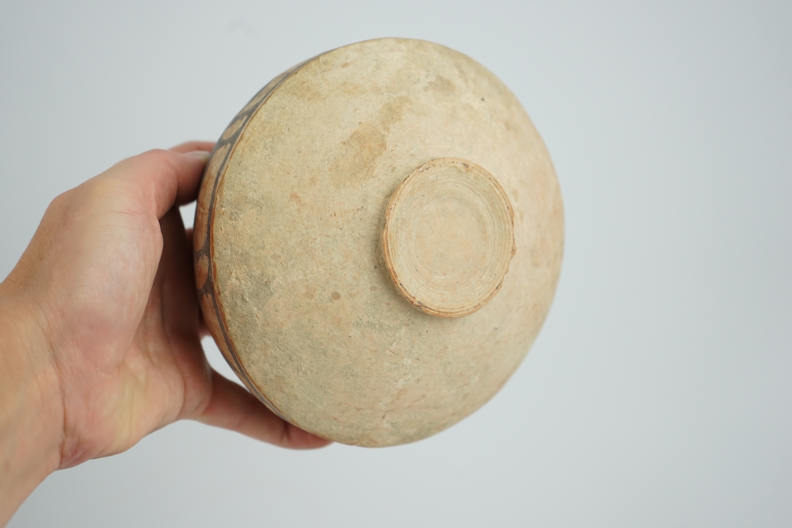 Three Indus Valley pottery bowls, 3rd-2nd millennium BC